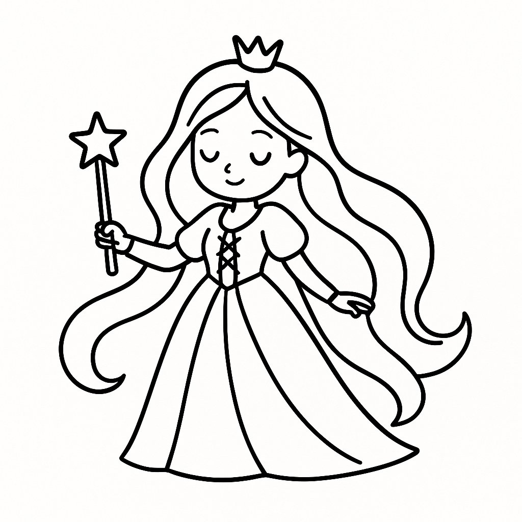 Công chúa tóc mây phép thuật