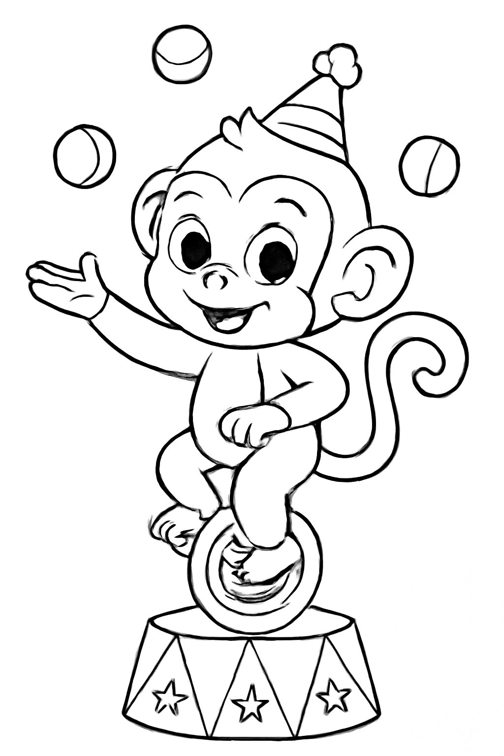 Khỉ trong rạp xiếc