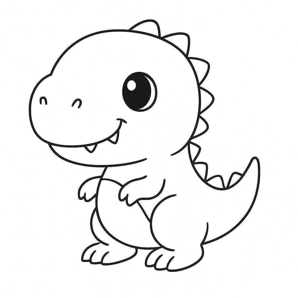 Khủng long bạo chúa chibi