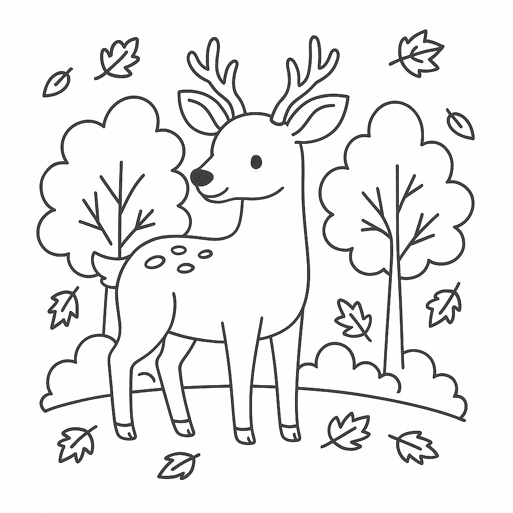 Phong cách nai mùa thu