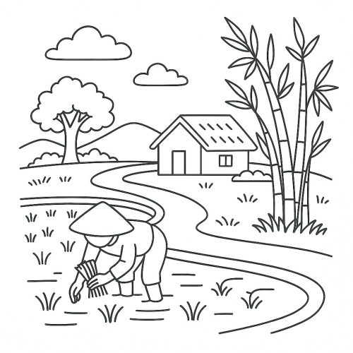 Tranh tô màu nhiều chi tiết cho bé 2025 | Tải PDF miễn phí