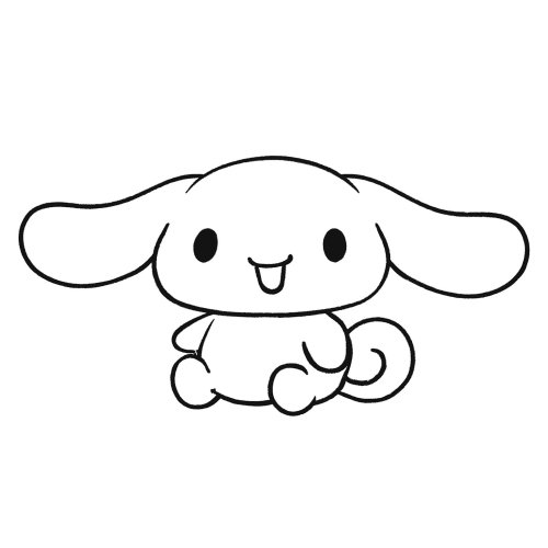 Tranh tô màu Cinnamoroll cute cho bé 2025 