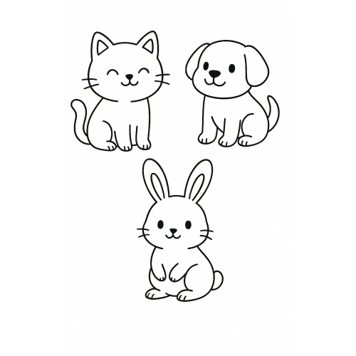 Tô màu sticker cho bé 2025 dễ tải PDF sáng tạo