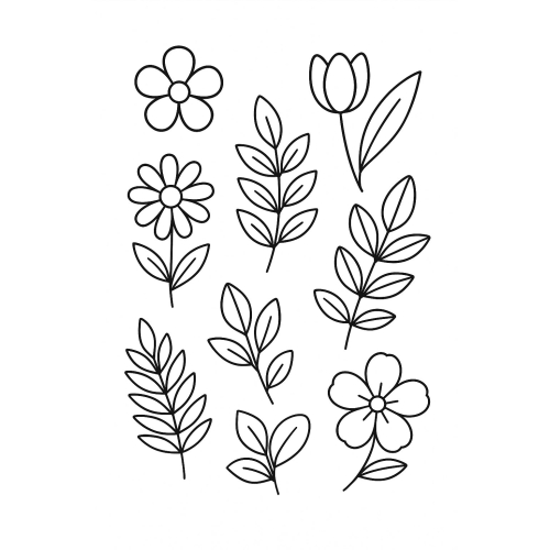 Tô màu sticker cho bé 2025 dễ tải PDF sáng tạo