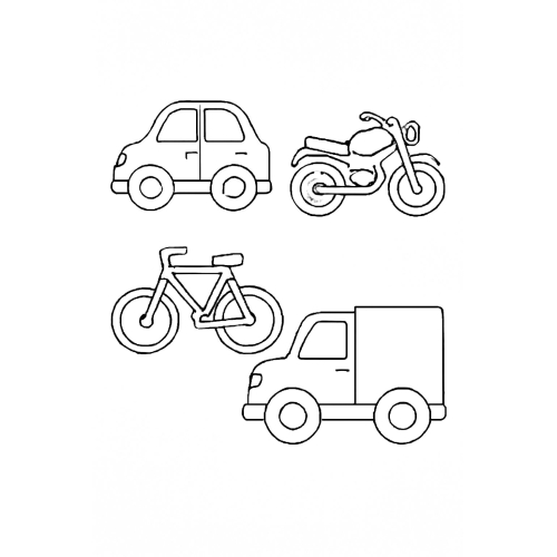 Tô màu sticker cho bé 2025 dễ tải PDF sáng tạo