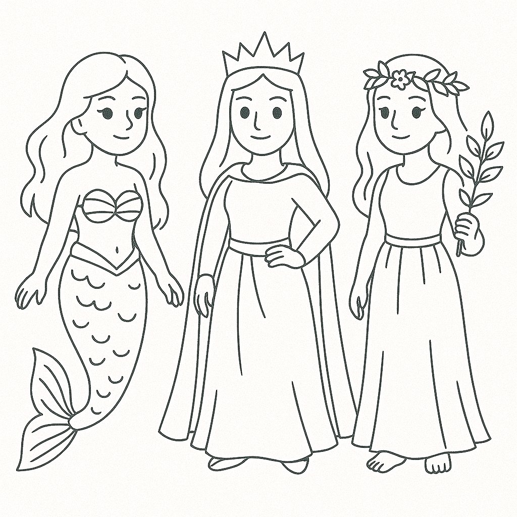 Ba cô gái thần thoại