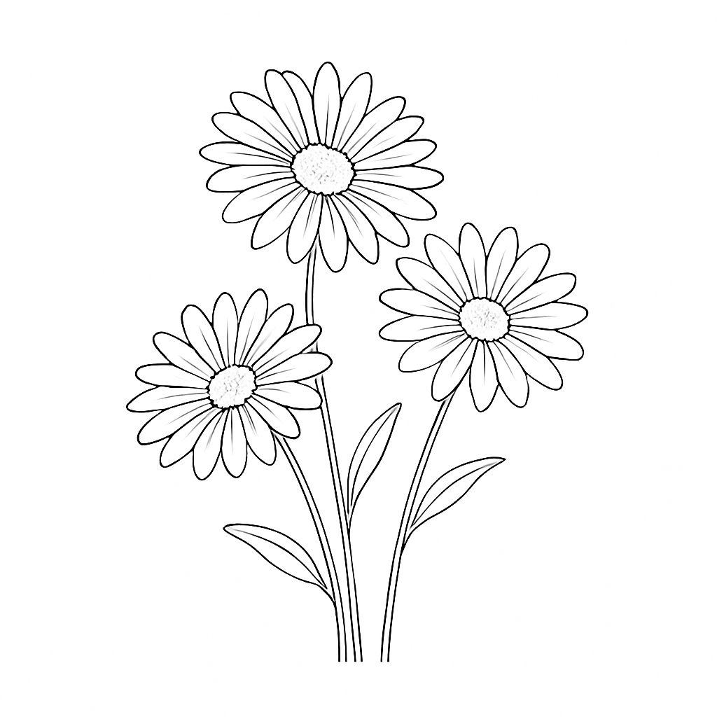 Hoa cúc mỏng manh