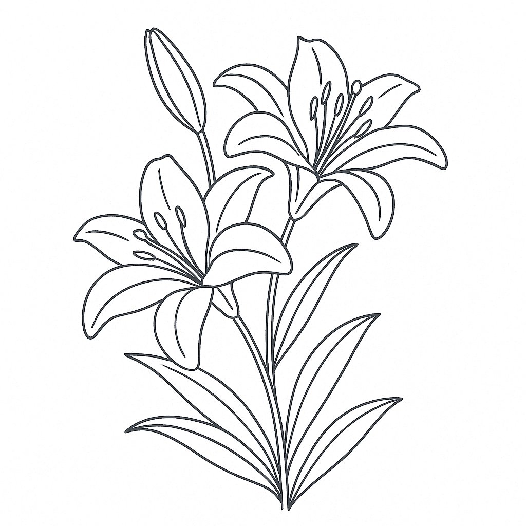 Hoa lily tinh khiết