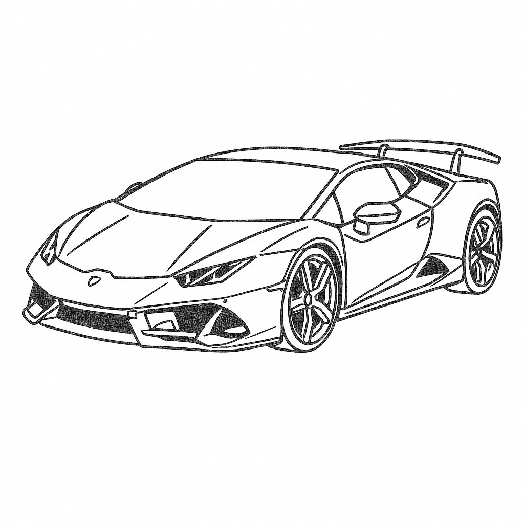 Lamborghini thể thao mạ chrome