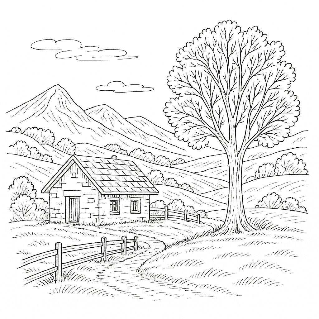 Phong cách bút chì chi tiết