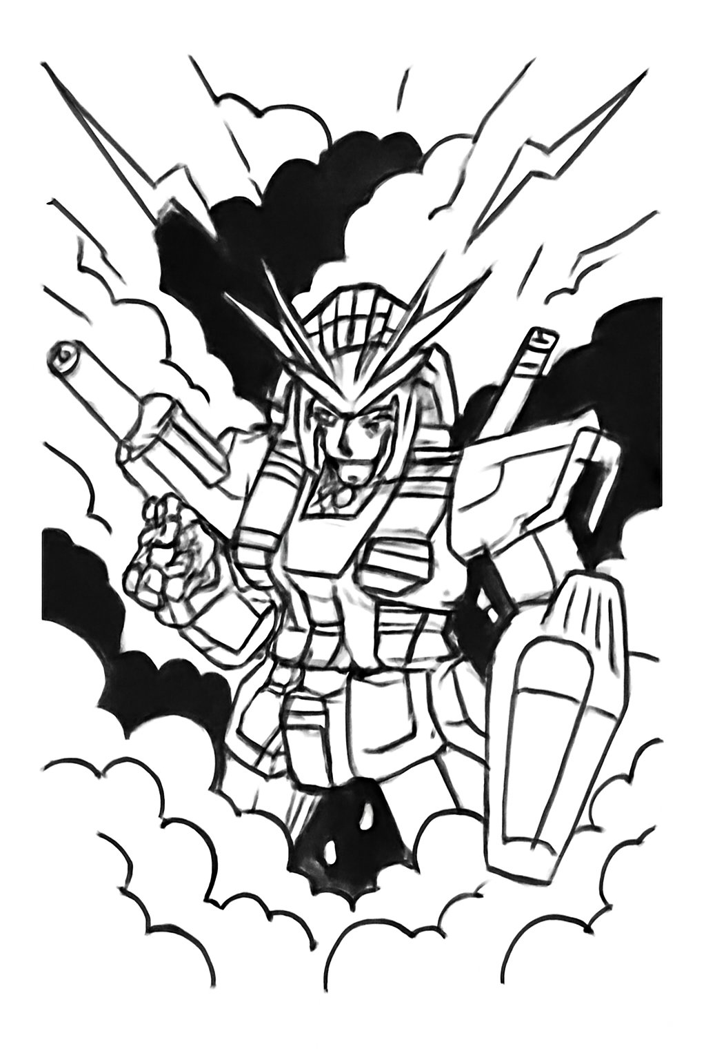 Phong cách Gundam tối tăm