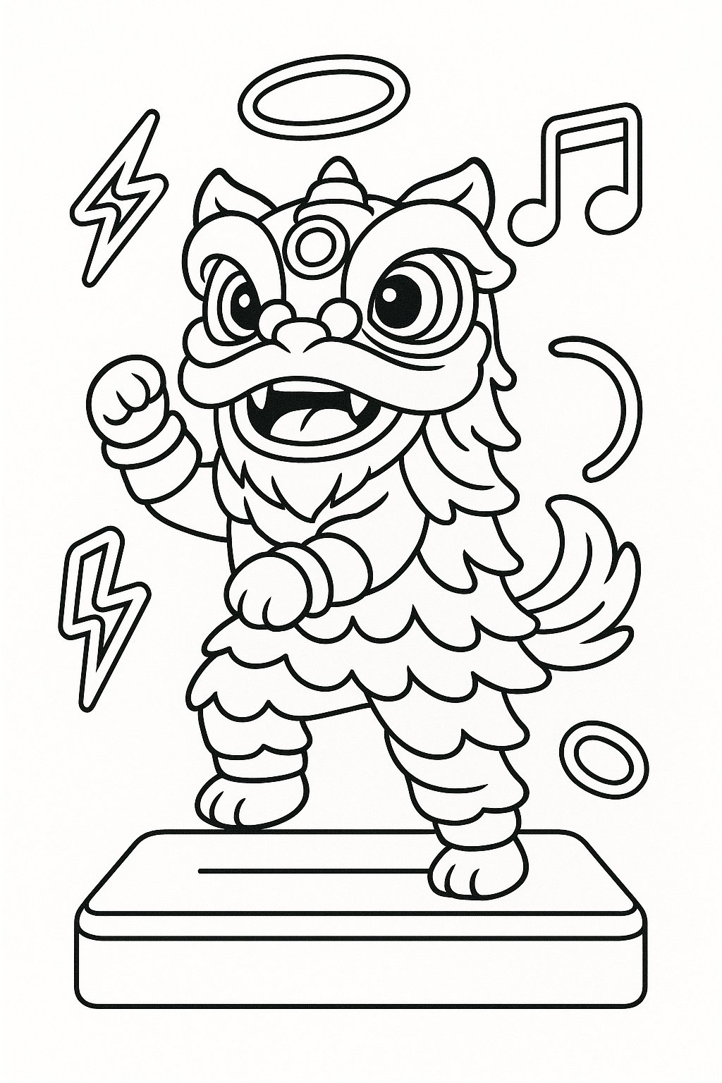 Phong cách múa lân hiện đại