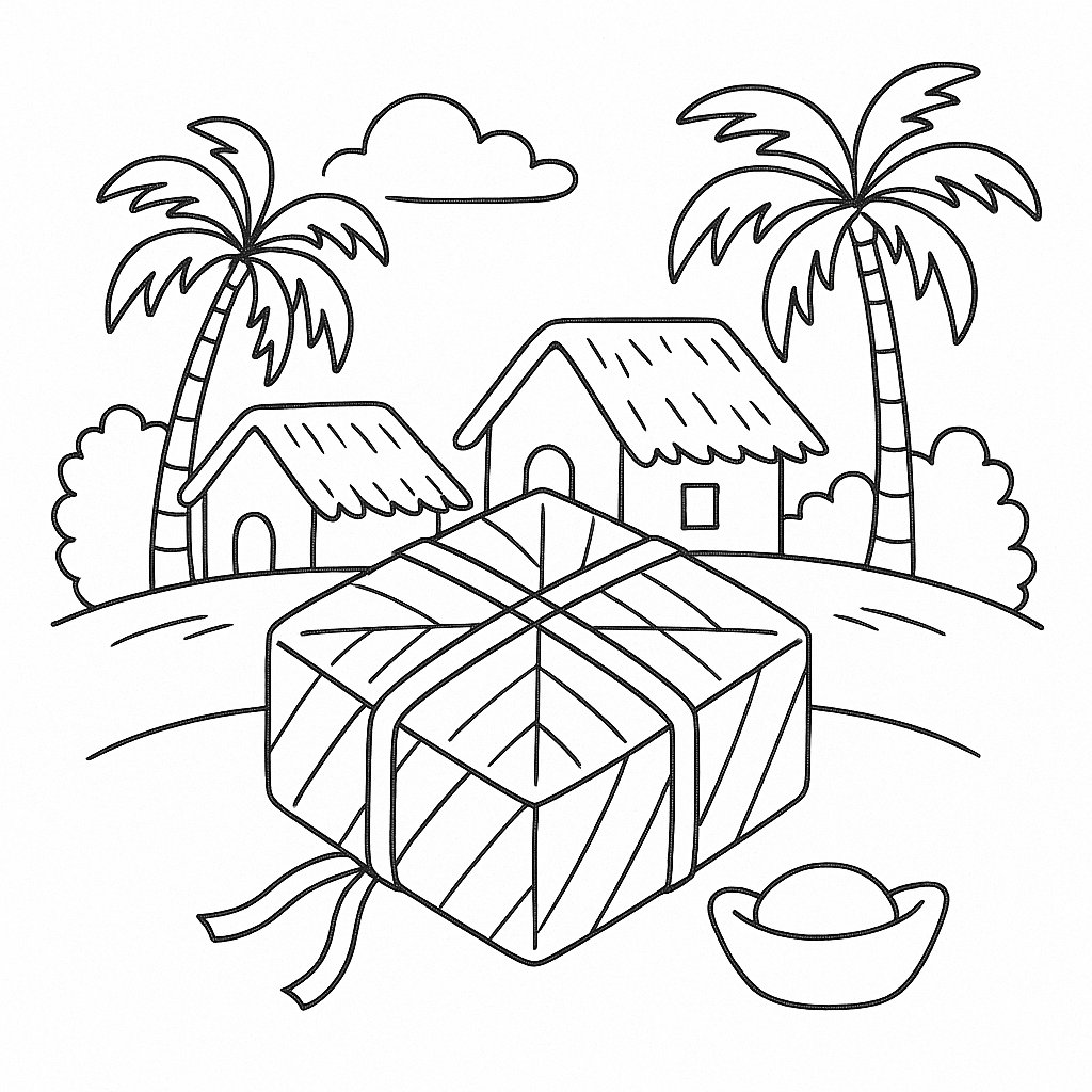 Phong cách Tết làng quê