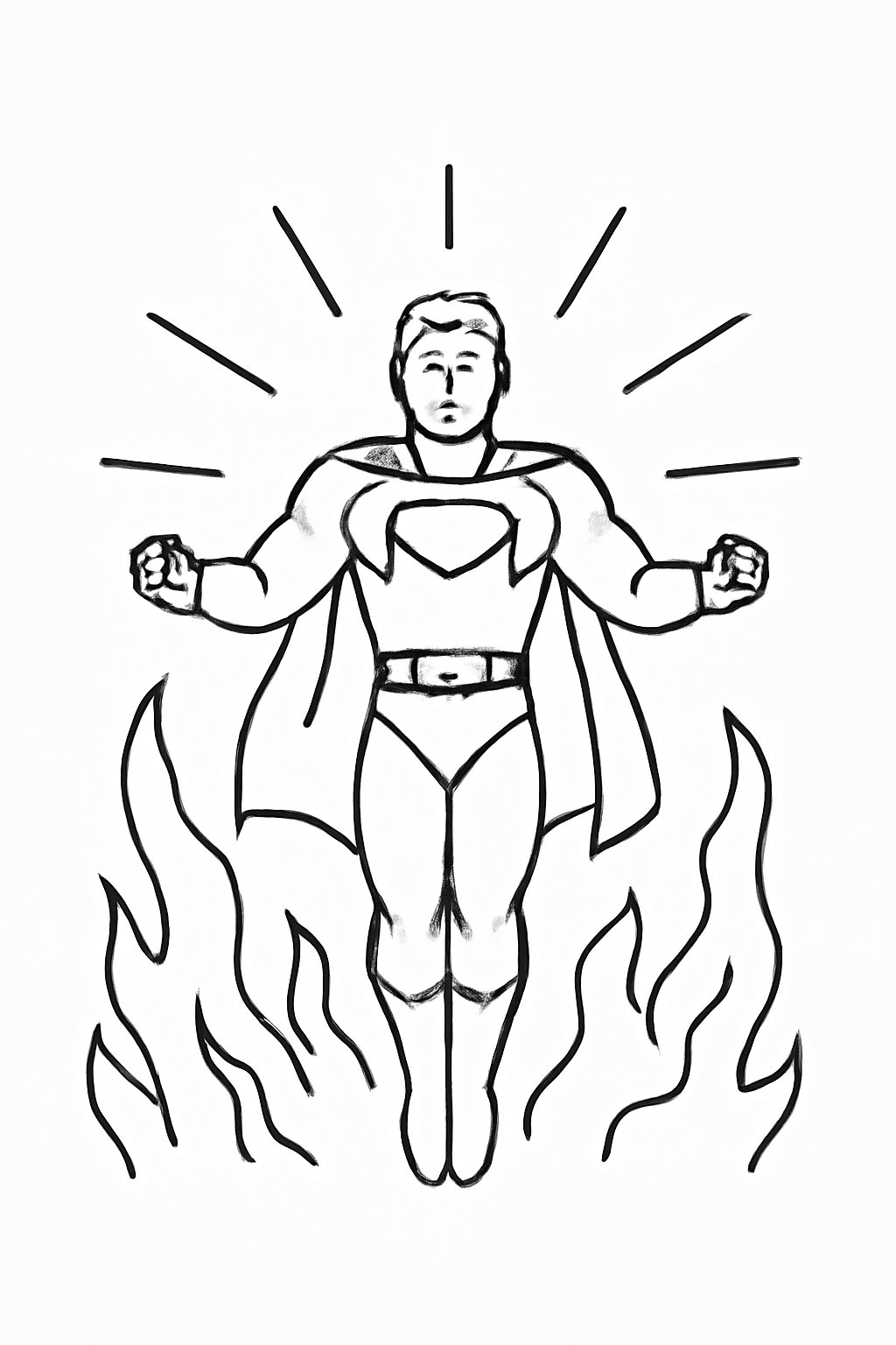 Tô màu siêu anh hùng cho bé 2025 - Tranh tô màu sáng tạo