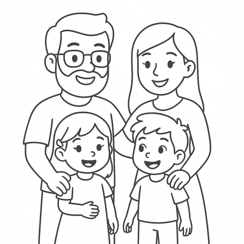 Tranh Tô Màu Bố Cho Bé Năm 2025 - Sáng Tạo và Vui Nhộn