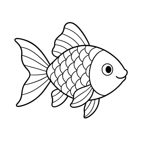 Tranh Tô Màu Sinh Vật Biển Cho Bé Năm 2025