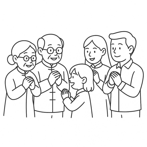 29 + Tranh tô màu ngày Tết 2025 đa dạng đề tài cho bé thích thú