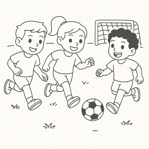 Tranh Tô Màu Trò Chơi Dân Gian Cho Bé Năm 2025