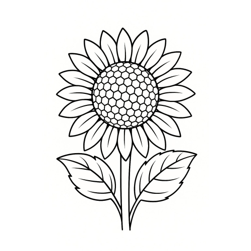 Tranh Tô Màu Các Loại Hoa Cho Bé Năm 2025 - Khám Phá Thiên Nhiên