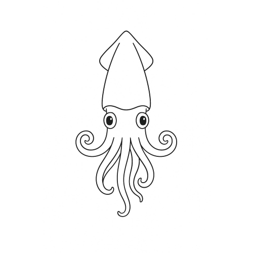 Tranh Tô Màu Sinh Vật Biển Cho Bé Năm 2025