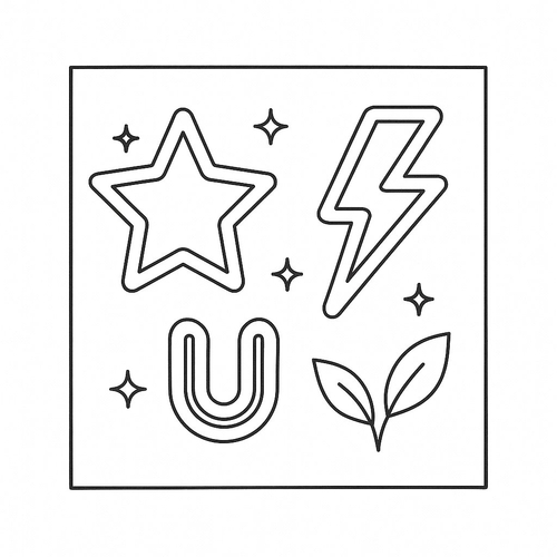 Tranh tô màu số 8 cho bé - Hình tô màu PDF cho bé 2025