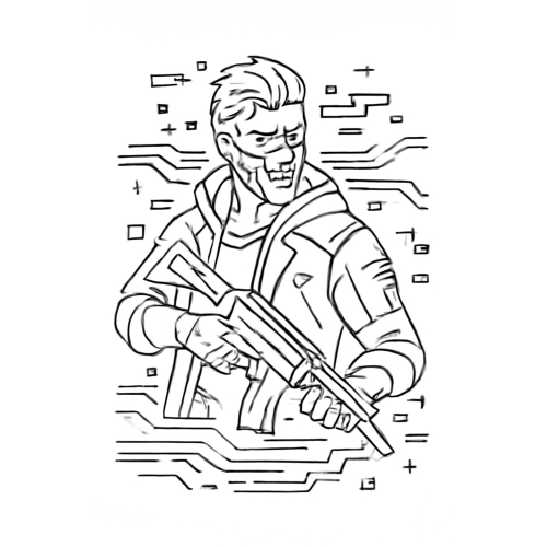 Tranh Tô Màu Free Fire Cho Bé 2025 - Hình Tô Màu Miễn Phí