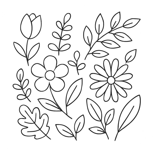 Bức Tranh Tô Màu Cho Bé - Tranh In Tô Màu Năm 2025