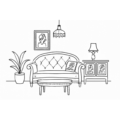 Tranh tô màu số 8 cho bé - Hình tô màu PDF cho bé 2025