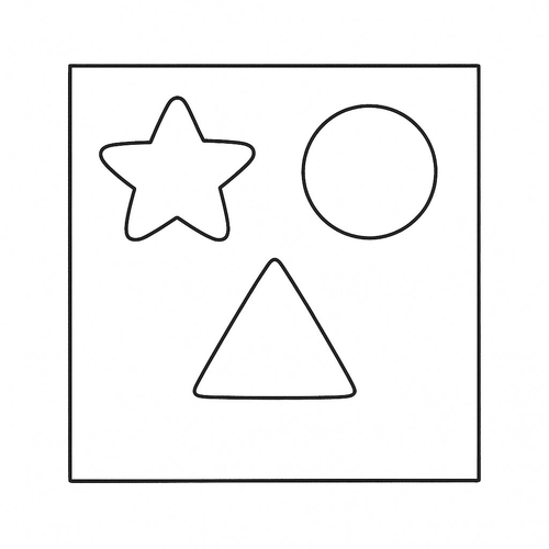 Tranh tô màu số 8 cho bé - Hình tô màu PDF cho bé 2025