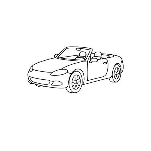 19+ Hình Tô màu ô tô cực độc đáo phát huy trí não cho bé