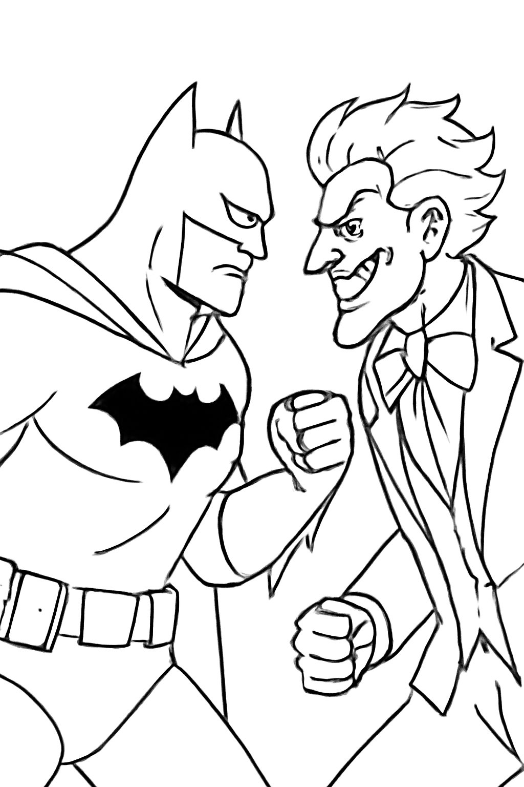Batman vs Joker