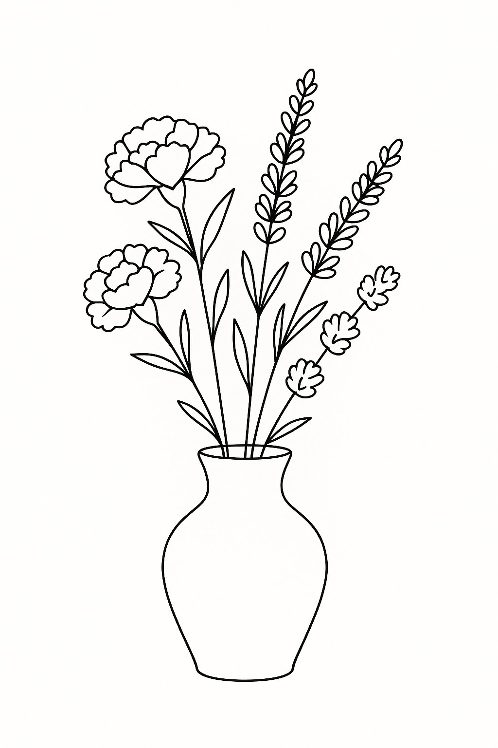 Bình hoa thanh nhã