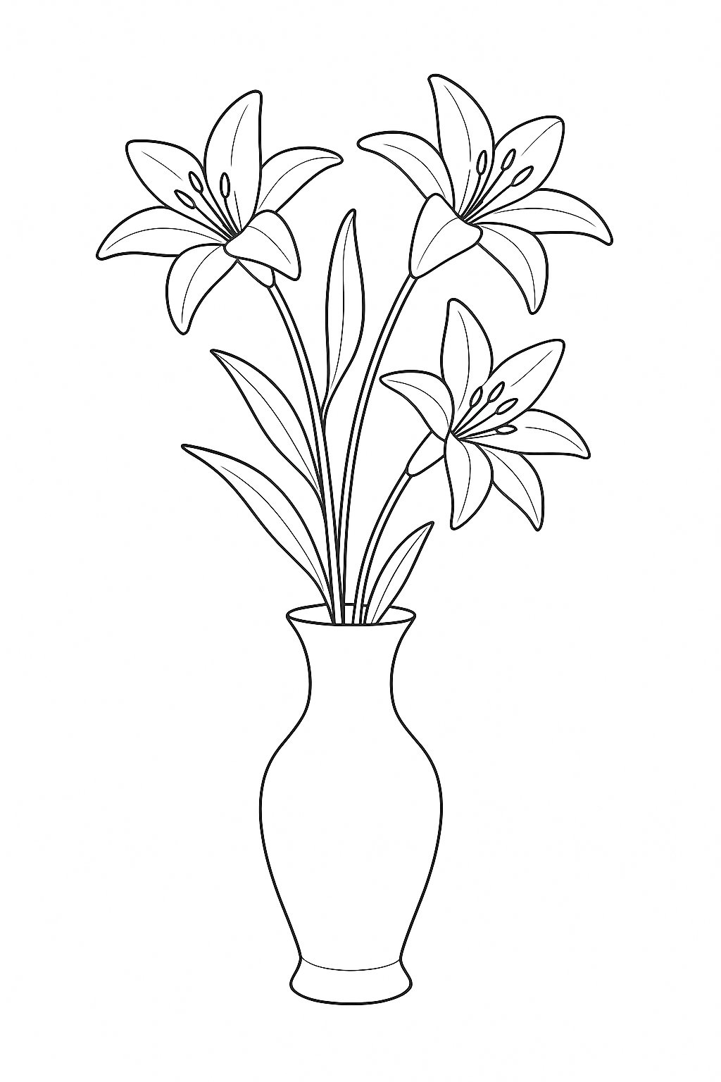 Bình hoa tối giản