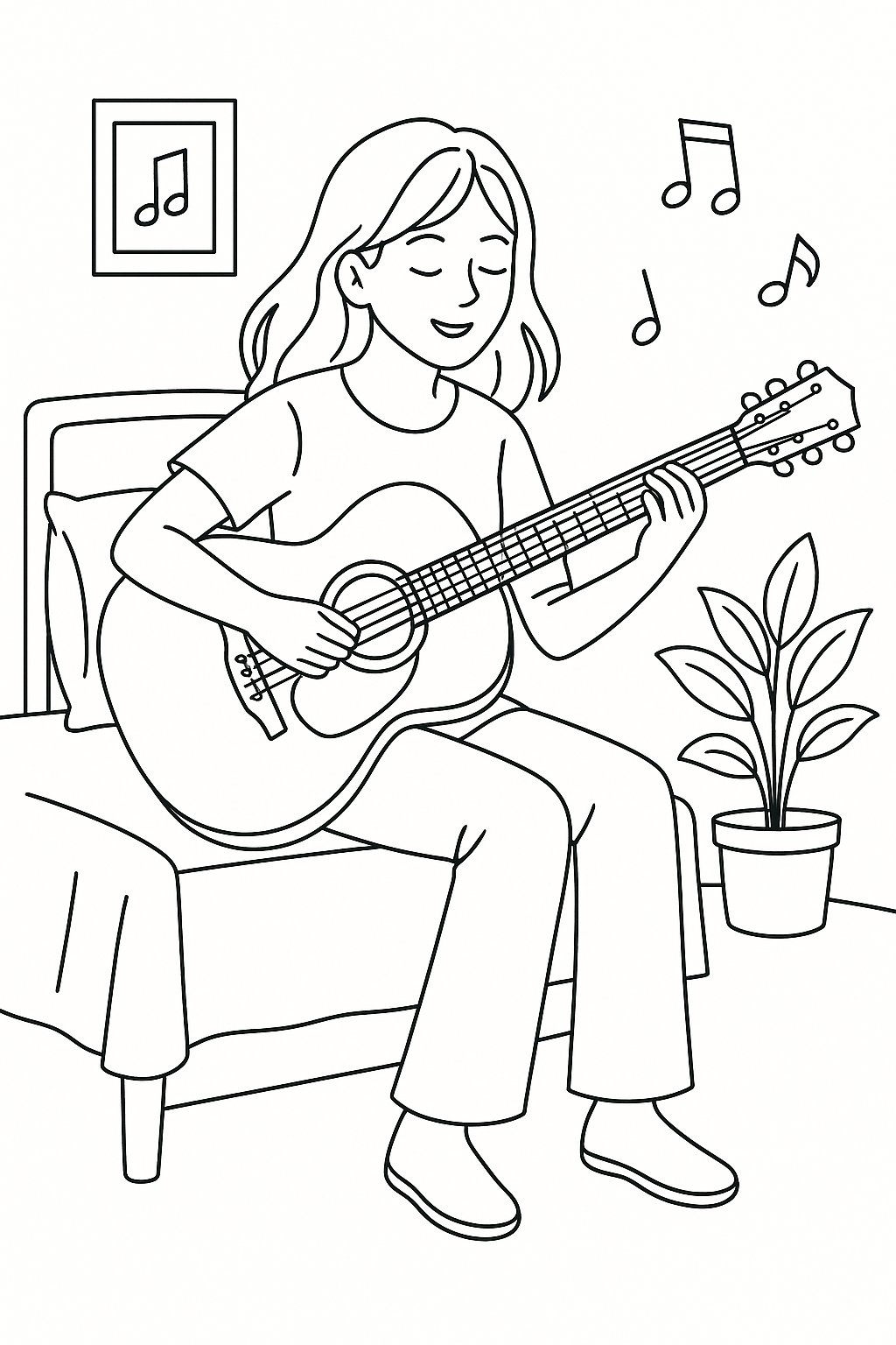 Tranh Tô Màu Cho Bé Gái 12 Tuổi 2025 - Hình Tô Màu Dễ Thương