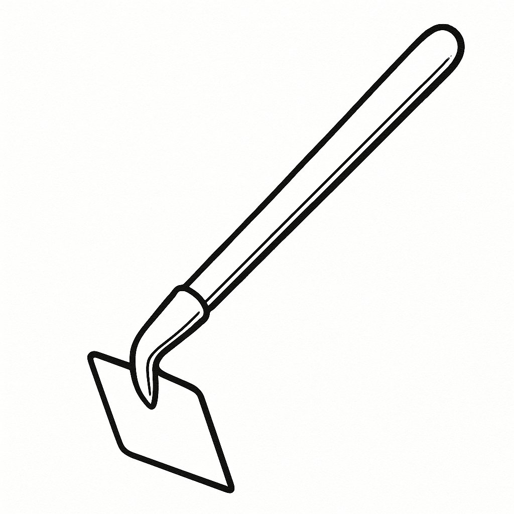 Cuốc đất tinh tế