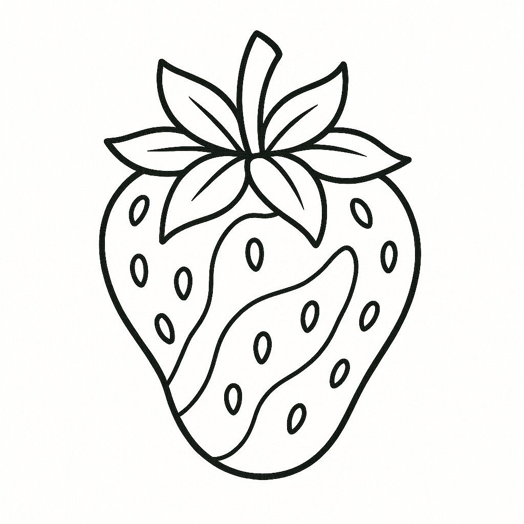 Dâu tây sắc màu