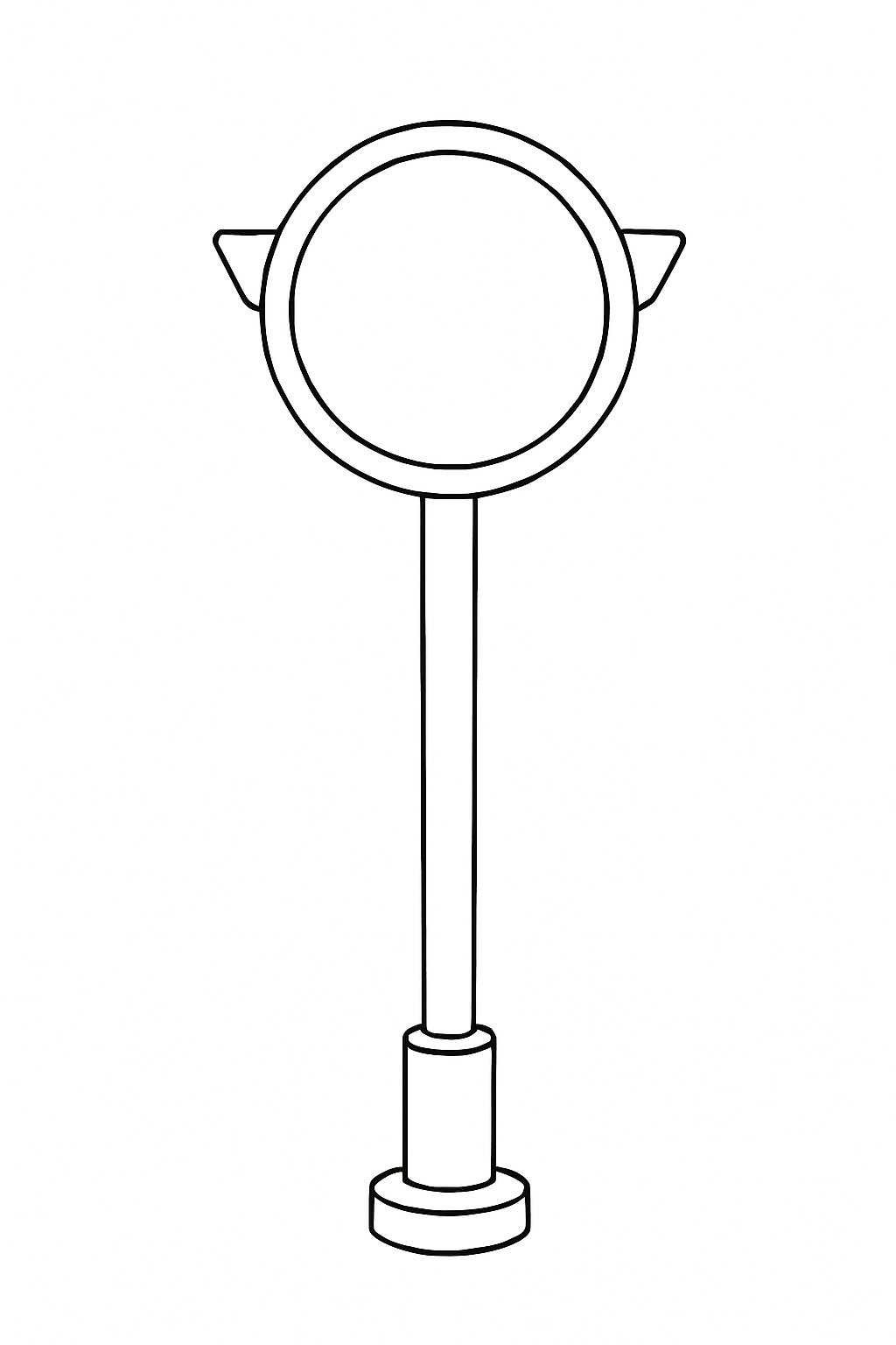 Đèn giao thông hình tròn