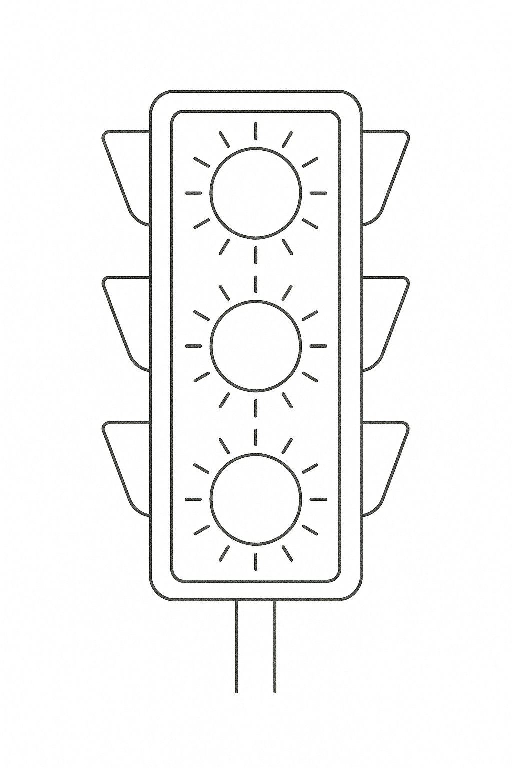 Đèn giao thông siêu sáng