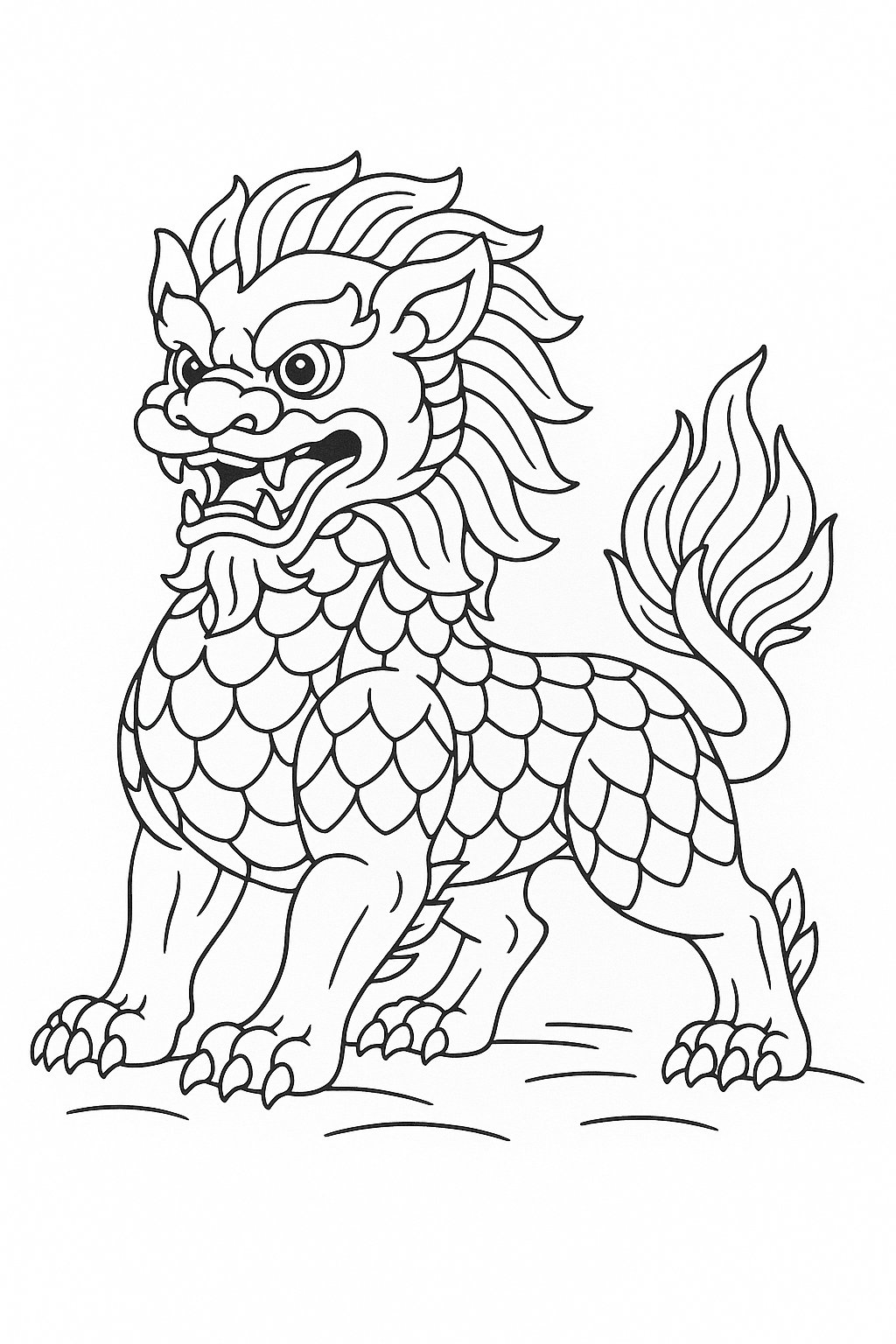 Lân đại diện cho sức mạnh