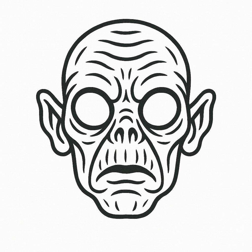 Tô màu mặt nạ Halloween cho bé 2025 - Tải PDF miễn phí