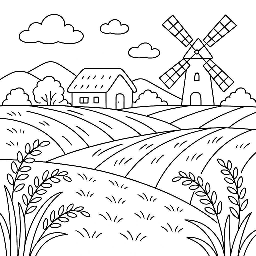 Phong cảnh đồng quê