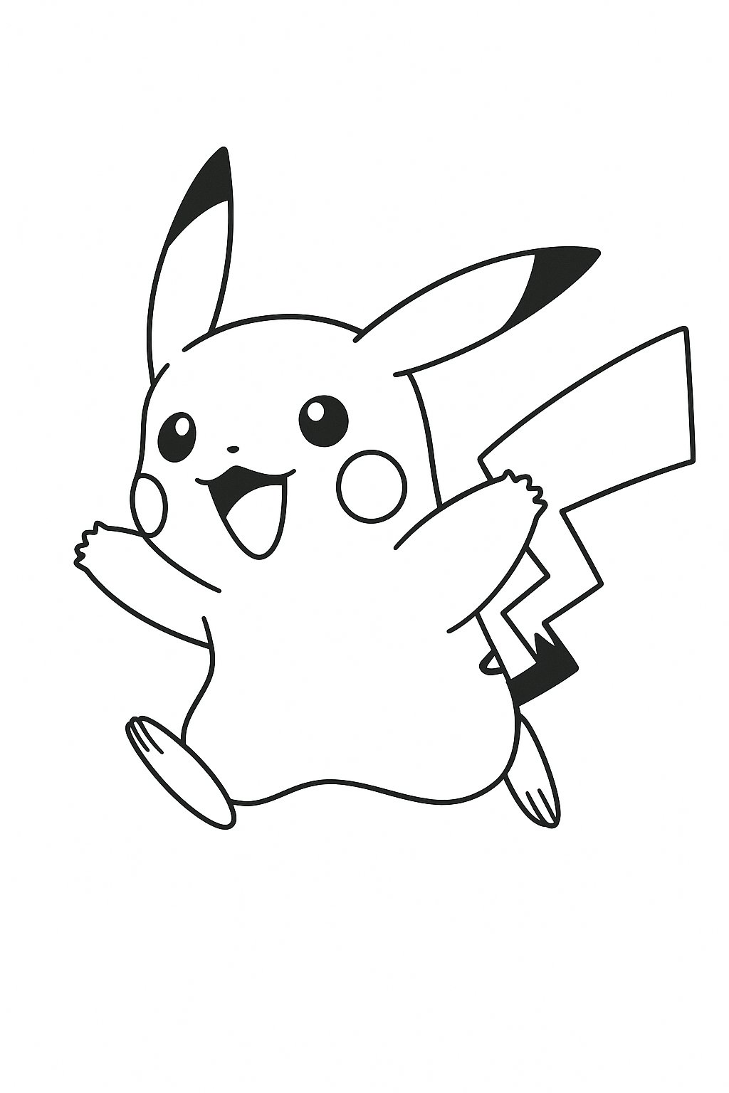 Pikachu đang chạy