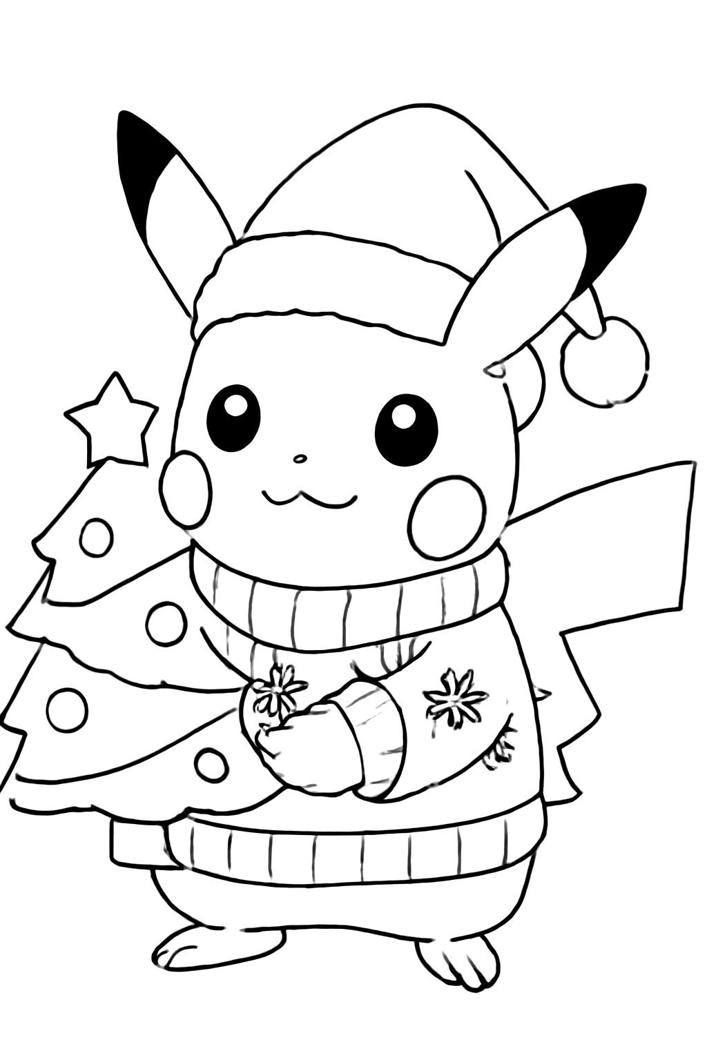 Pikachu trong mùa giáng sinh