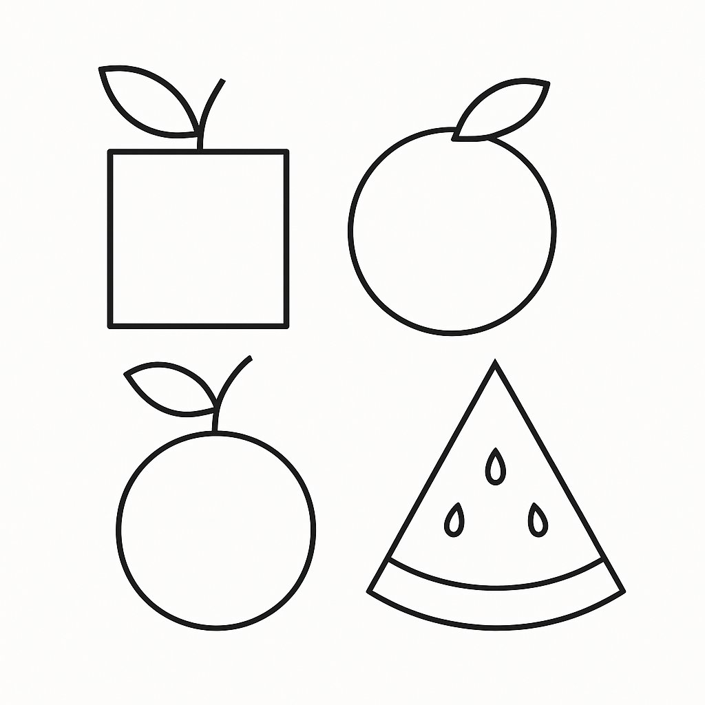 Trái cây hình học