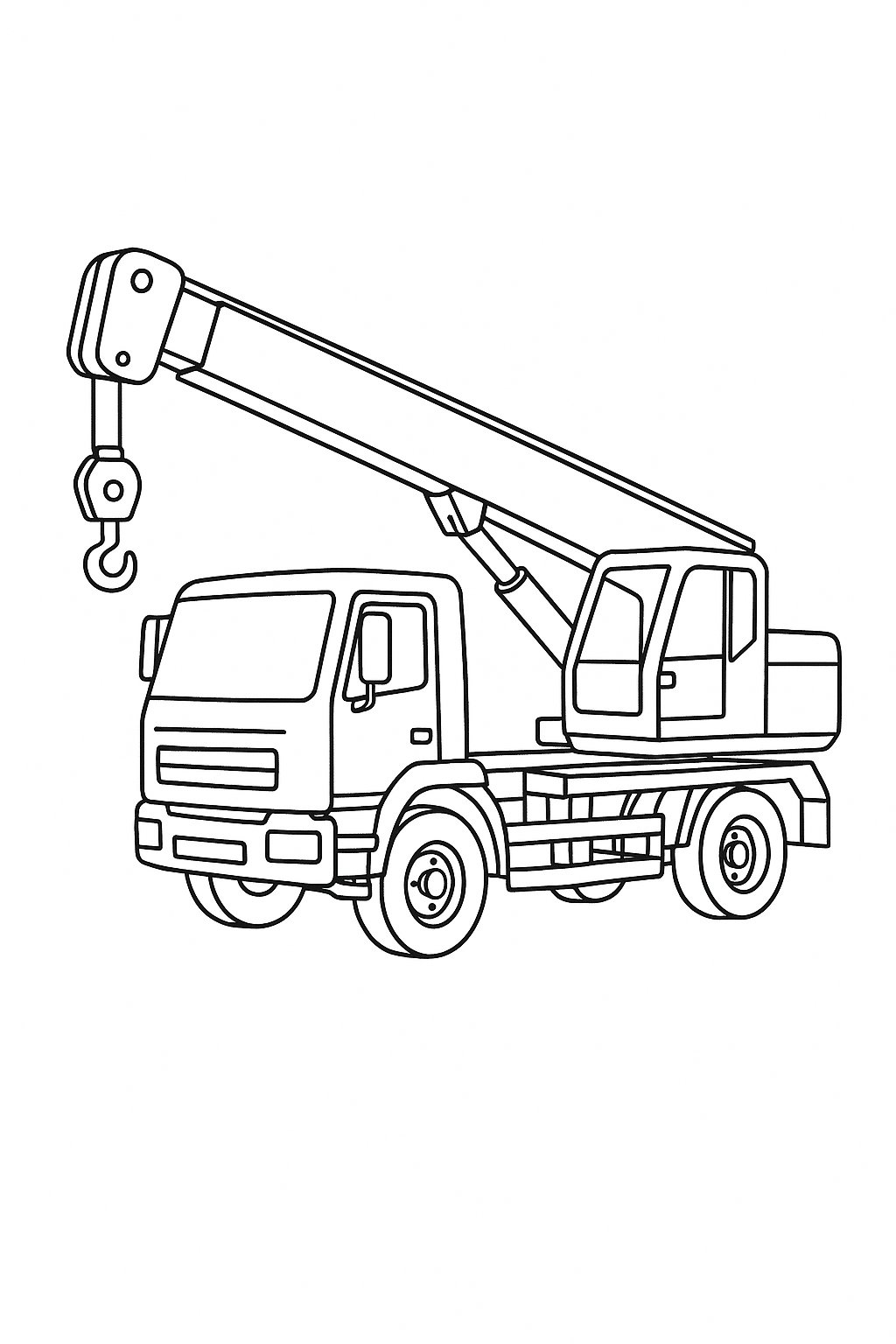 Xe cẩu hiện đại