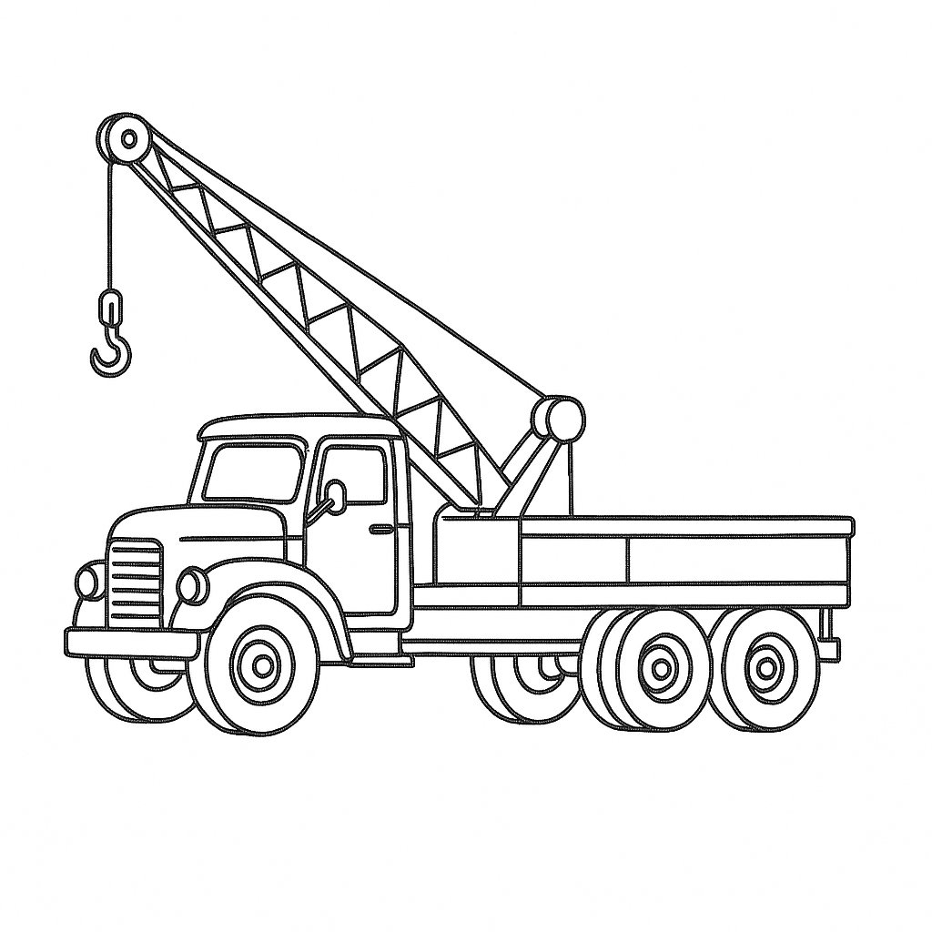 Xe cẩu truyền thống