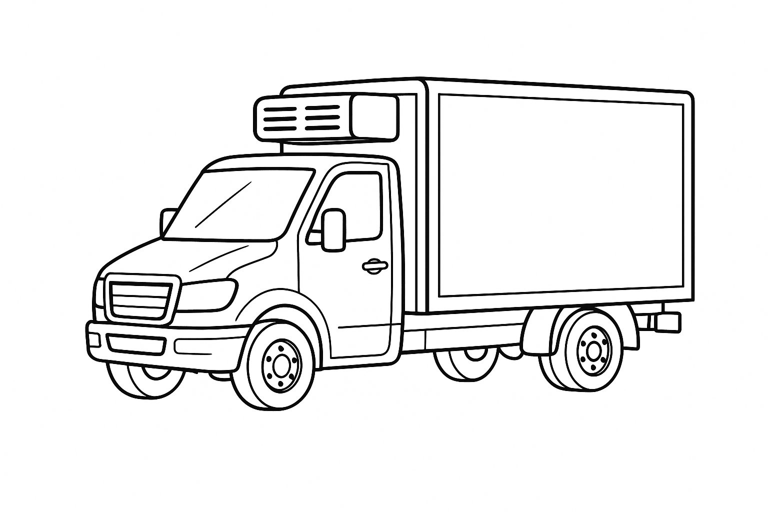 Xe tải chở thực phẩm