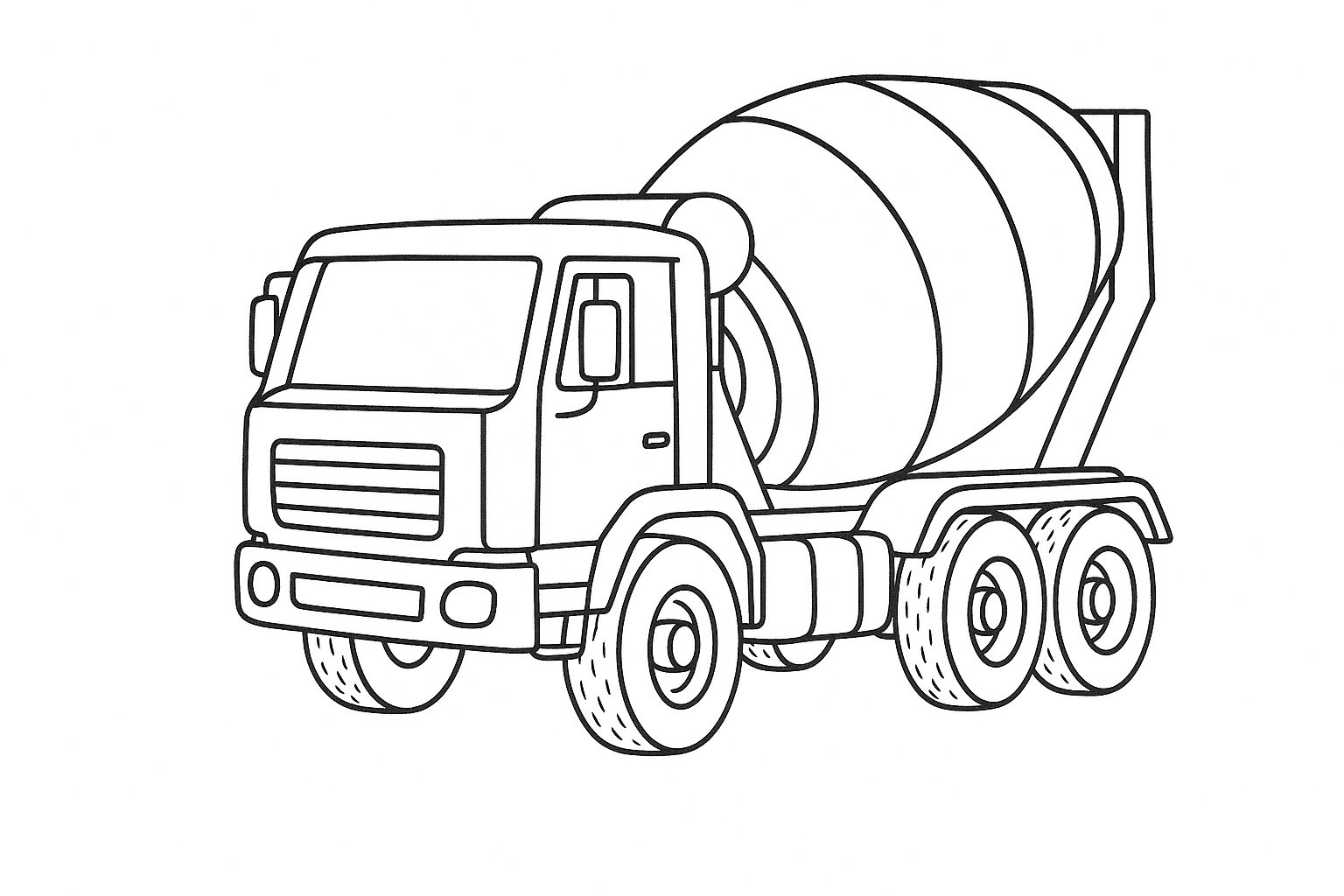 Xe trộn bê tông truyền thống