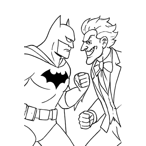 Tô Màu Batman Cho Bé Năm 2025 - Tải PDF Miễn Phí