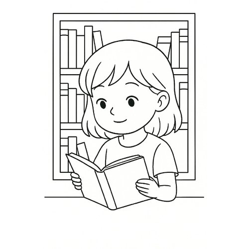 Tranh Tô Màu Cho Bé Gái 12 Tuổi 2025 - Hình Tô Màu Dễ Thương